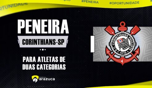 O Corinthians-SP realizará peneira para duas categorias