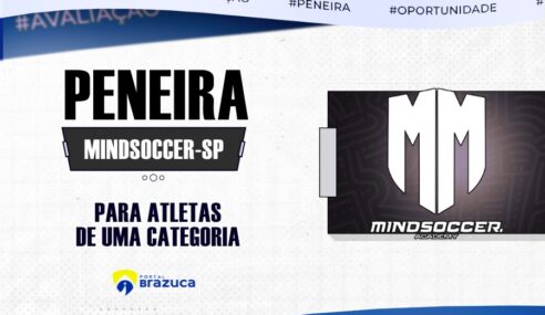 O MindSoccer – SP realizará peneira para uma categoria