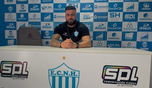 Rafael Moreau é novo técnico do sub-15 do Novo Hamburgo/RS