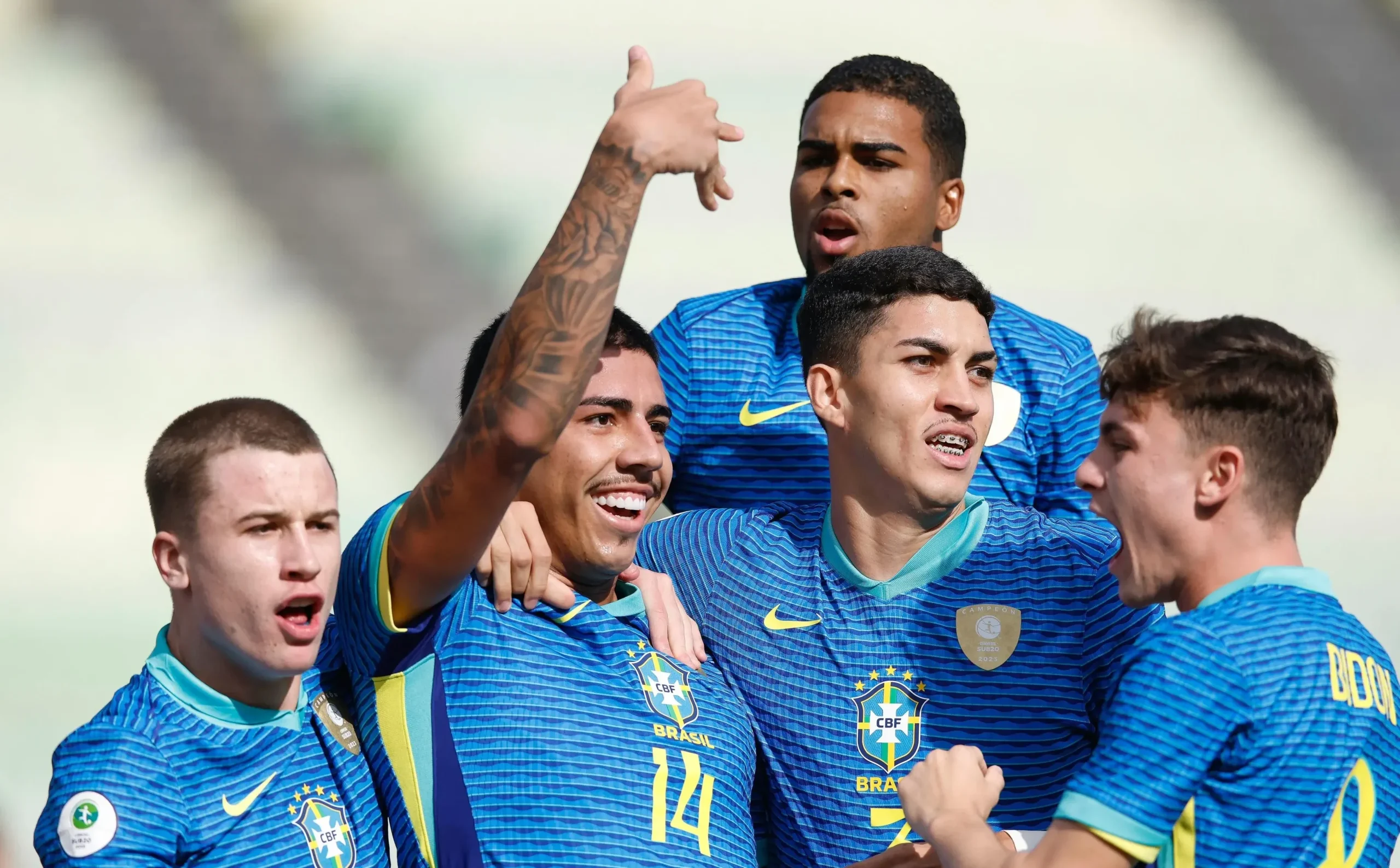 Seleção Brasileira Sub-20 vence Colômbia e se aproxima de vaga no Mundial