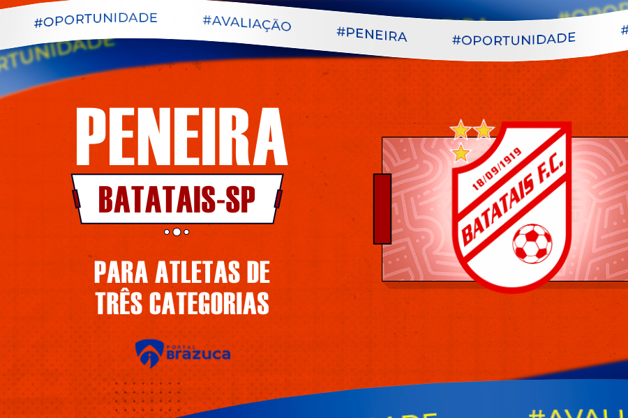 Batatais / SP realiza peneira para uma categoria