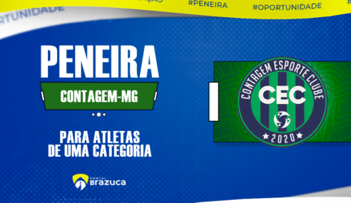 Contagem / MG realiza peneira para três categorias