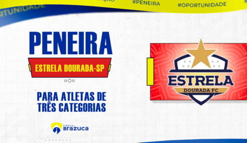 Estrela Dourada / SP realiza peneira para uma categoria