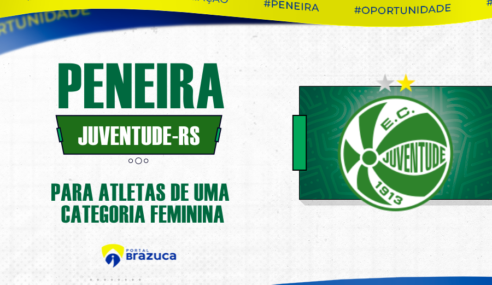 Juventude / RS realiza peneira feminina para 1 categoria