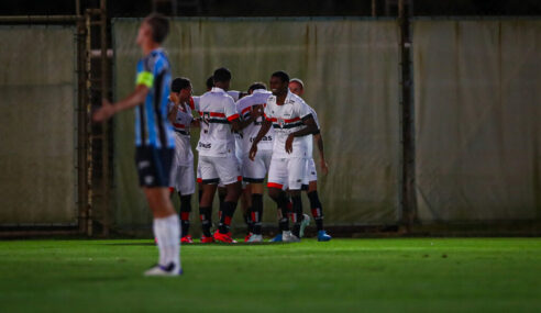 São Paulo goleia Grêmio na abertura do Brasileiro Sub-20