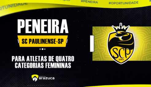 SC Paulinense / SP realiza peneira para 4 categorias