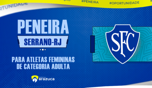 Serrano FC / RJ realiza peneira para uma categoria