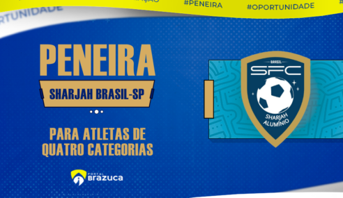 Sharjah Brasil / SP realiza peneira para quatro categorias