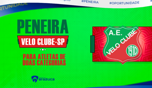 Velo Clube / SP realiza peneira para uma categoria