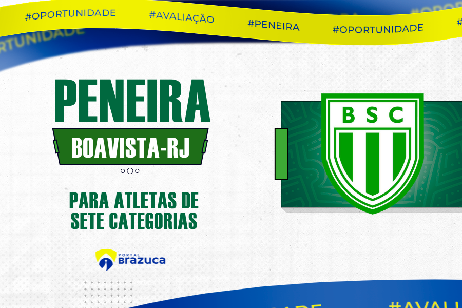 Boavista/RJ realiza peneira para quatro categorias