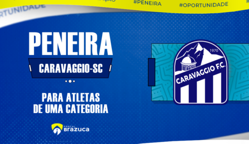 Caravaggio FC/SC realiza peneira para categoria sub-20