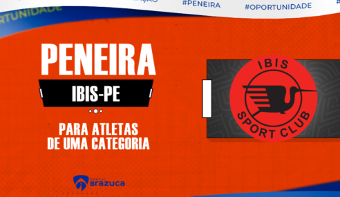 Íbis/PE realiza peneira para uma categoria