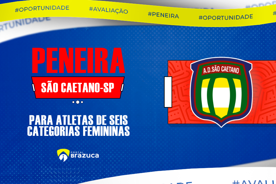 AD São Caetano realiza peneira feminina gratuita para 6 categorias