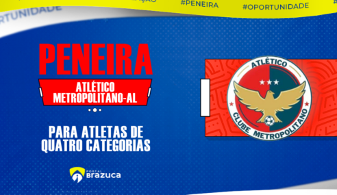Atlético Metropolitano/AL realiza peneira feminina em Arapiraca