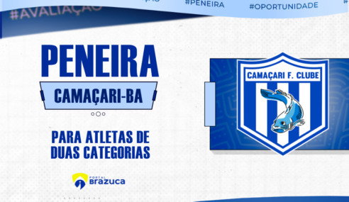 Camaçari FC abre peneira gratuita para duas categorias