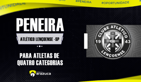 Clube Atlético Lençoense realiza peneira em Pederneiras-SP