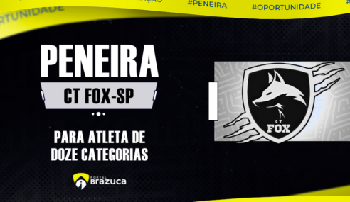 CT Fox realiza peneira gratuita para doze categorias