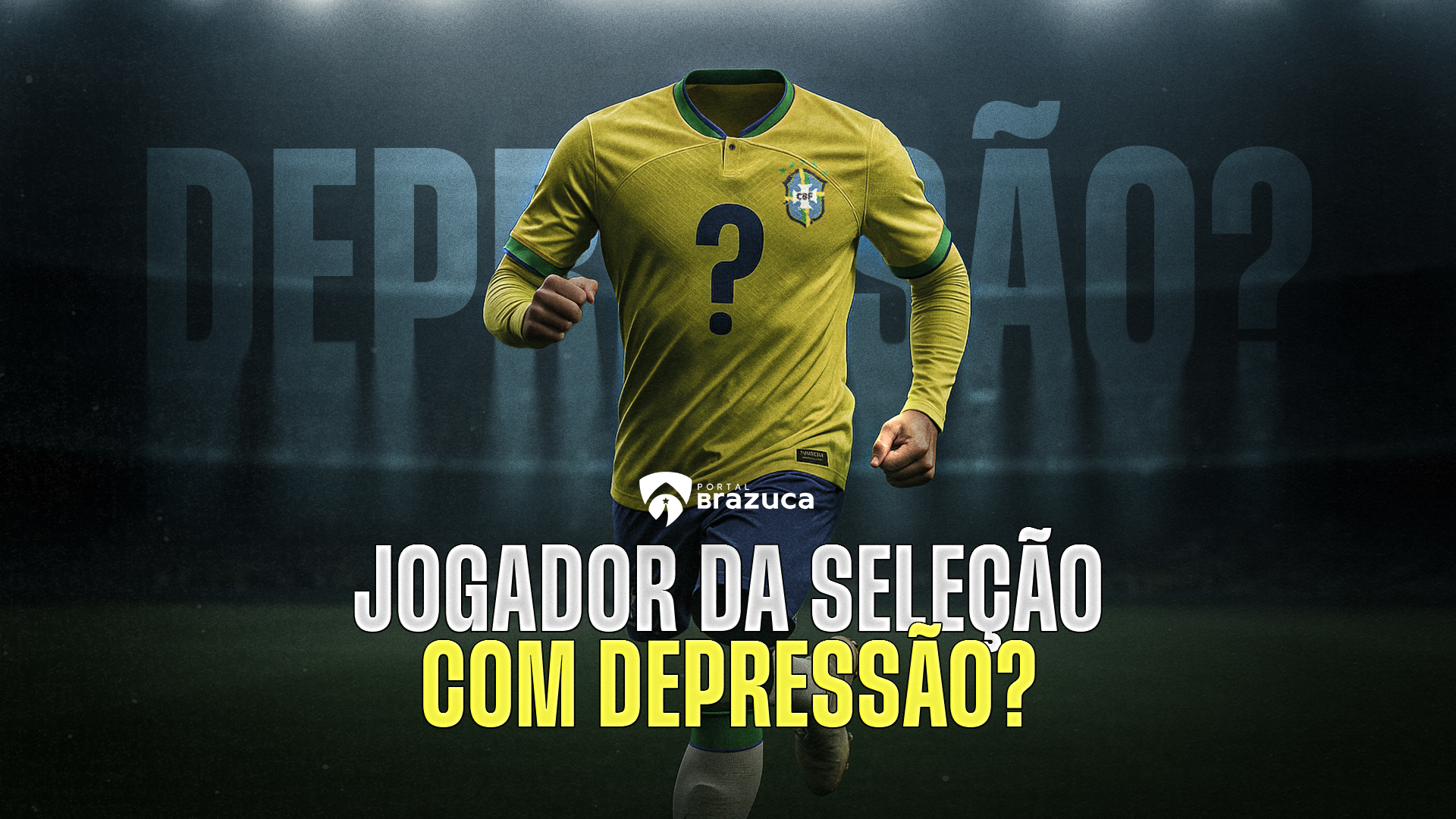 DEPRESSÃO NO FUTEBOL – Um ídolo mundial está sofrendo
