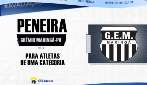 Grêmio Maringá realiza avaliação para o Campeonato Paranaense