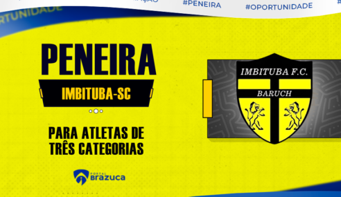Imbituba FC realiza peneira gratuita para atletas de duas categorias