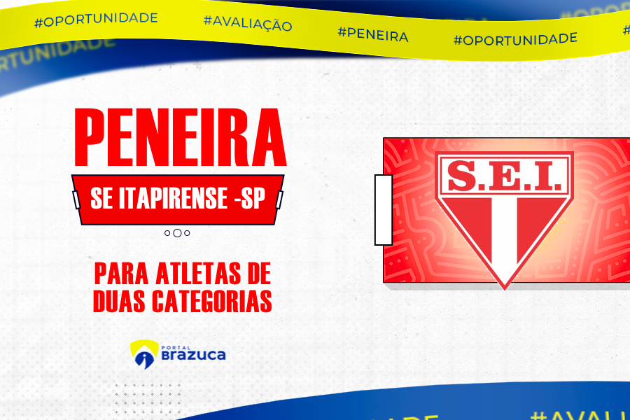 Itapirense realiza peneira gratuita para 2 categorias em Heliópolis – SP