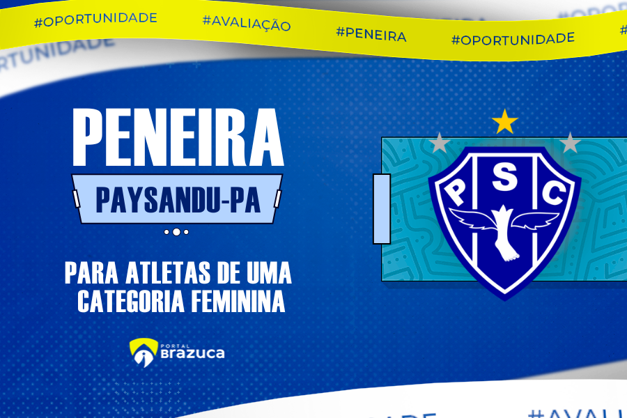 Paysandu Feminino abre seletiva gratuita para uma categoria