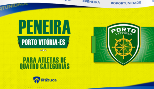 Porto Vitória/ES realiza peneira para quatro categorias