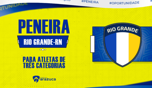 Rio Grande SAF/RN realiza peneira para categorias três categorias