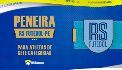 RS Futebol realiza peneira para sete categorias