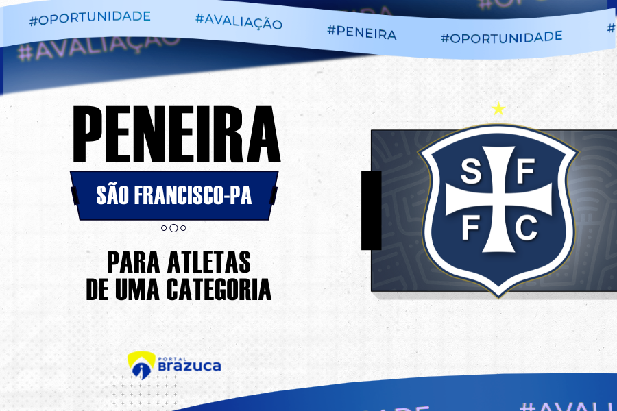 São Francisco FC realiza peneira gratuita para uma categoria