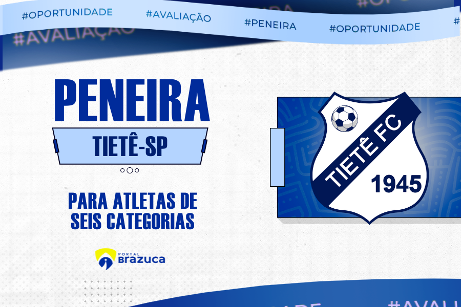Tietê FC abre avaliação gratuita para seis categorias