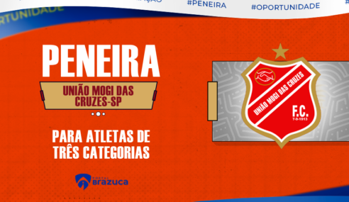 União Mogi das Cruzes FC realiza peneira para categorias Sub-15 a Sub-20 em São José dos Campos/SP