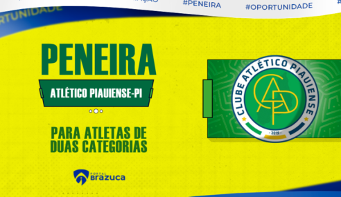 Atlético Piauiense realiza peneira gratuita em Teresina – PI para duas categorias