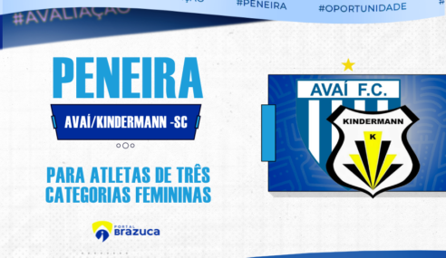 Avaí Kindermann realiza peneira gratuita em Florianópolis