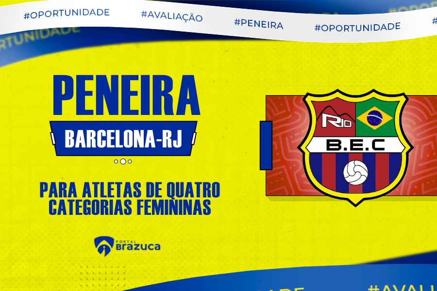 Barcelona EC promove avaliação feminina no RJ