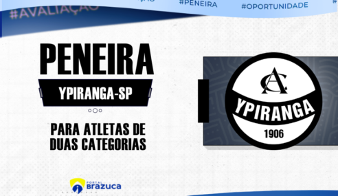 Clube Atlético Ypiranga realiza peneira gratuita em São Paulo