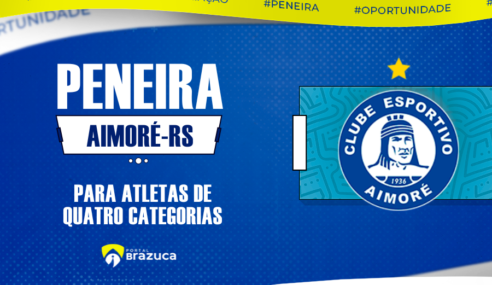 Clube Esportivo Aimoré realiza peneira gratuita em Canoas