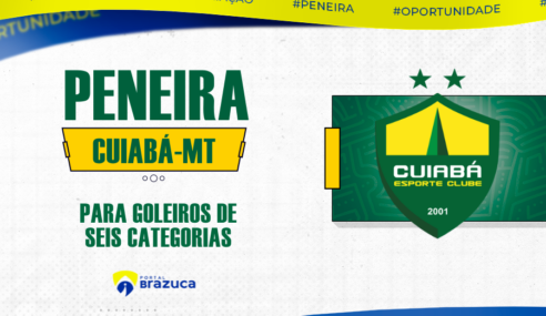 Cuiabá realiza peneira gratuita apenas para goleiros