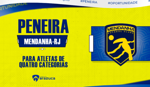 Mendanha FC realiza avaliações gratuitas para quatro categorias no Rio de Janeiro