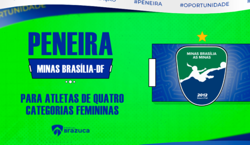 Minas Brasília abre inscrições gratuitas para núcleo de futebol feminino no DF