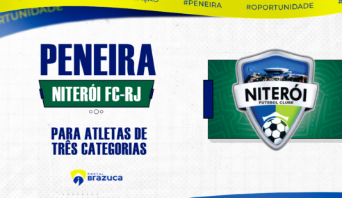 Niterói FC realiza peneira gratuita em São Gonçalo – RJ para três categorias