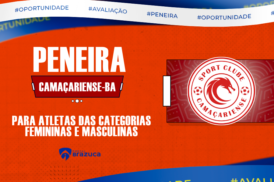 Sport Clube Camaçariense realiza peneira gratuita em Salvador