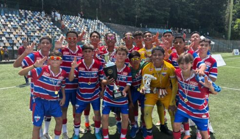 Sub-13 do Fortaleza vence Real Madrid nos pênaltis e conquista Internacional Cup San Barnaba Marino