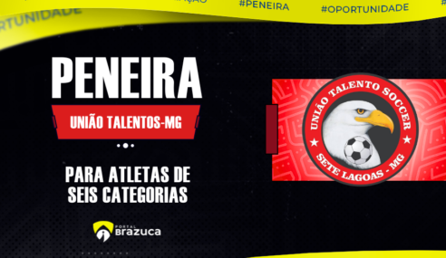 União Talentos Soccer abre peneira gratuita para seis categorias em MG