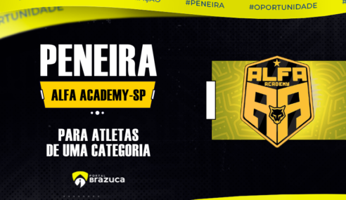 Alfa Academy (SP) abre peneira para atletas de 1 categoria