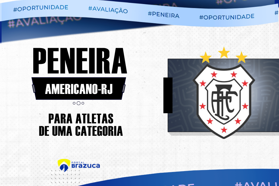 Americano FC realiza peneira em São João de Meriti – RJ