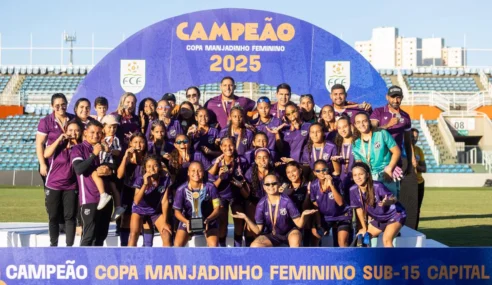 Ceará conquista o bicampeonato da Copa Manjadinho Feminino Sub-15