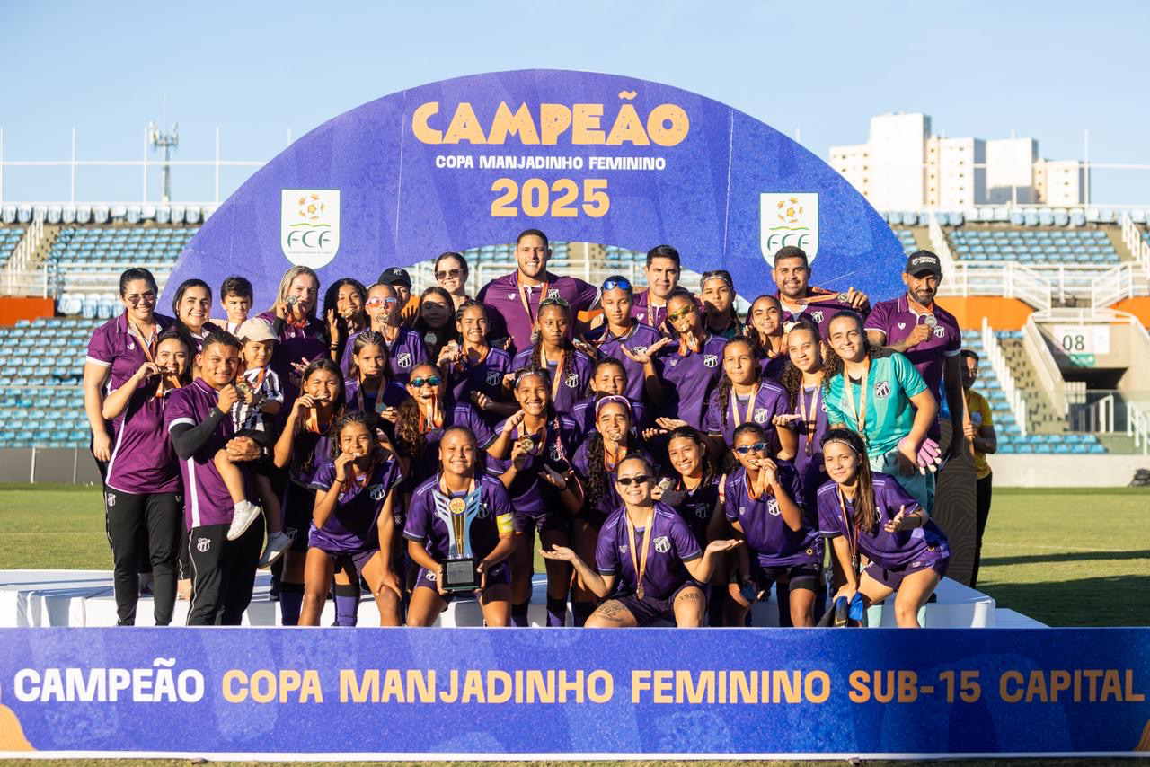 Ceará conquista o bicampeonato da Copa Manjadinho Feminino Sub-15
