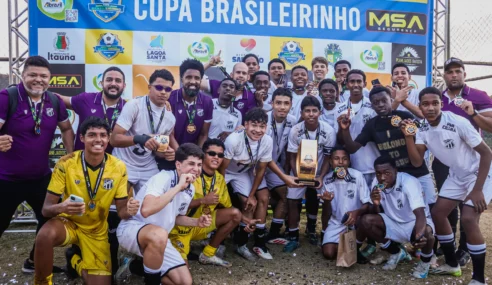 Ceará vence o Atlético/MG e conquista a Copa Brasileirinho Sub-15