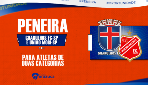 Guarulhos FC-SP e União Mogi-SP realizam peneira para 2 categorias